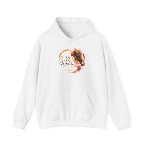 El Roi Women Hoodie | Crown Script Faith Design